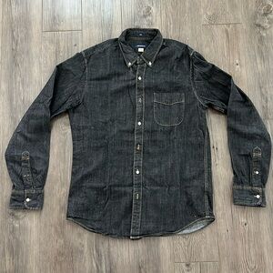 J Crew | Men’s medium jean button up shirt